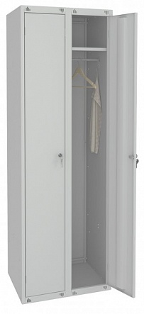 Металлический шкаф для одежды ШМ-22 (600)